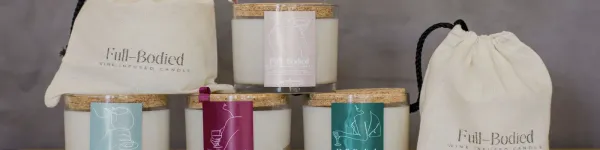 Full-Bodied Candles Background